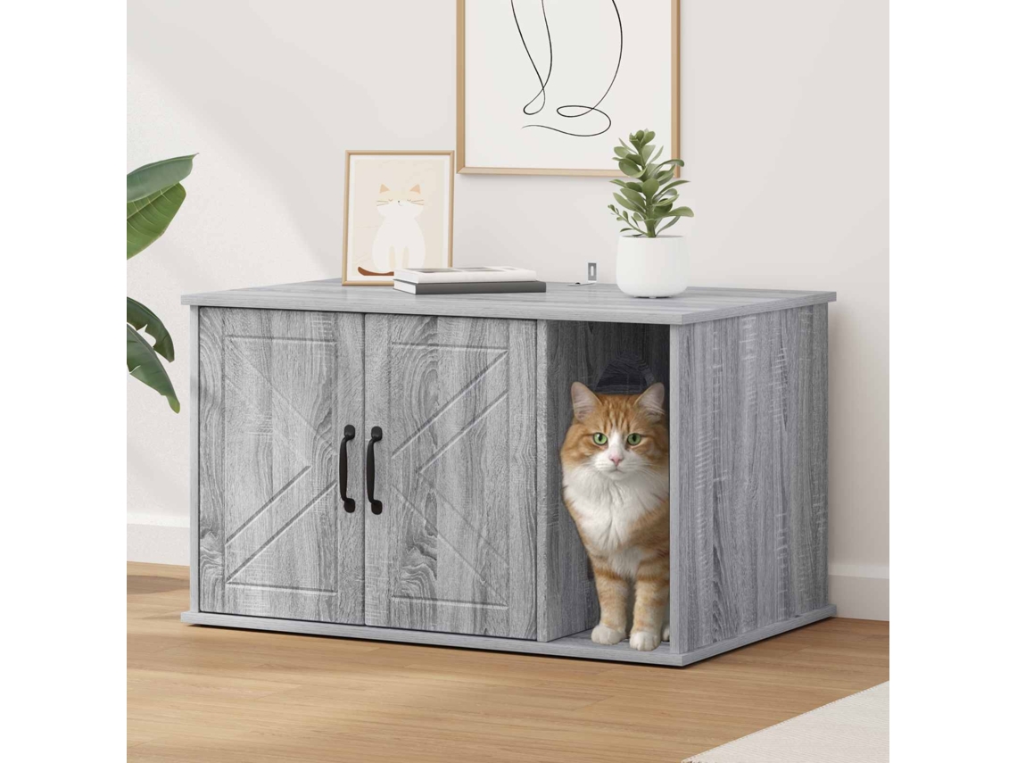 Vidaxl Casa Sonoma Cinzento 85 X 55 X 50,5 Cm