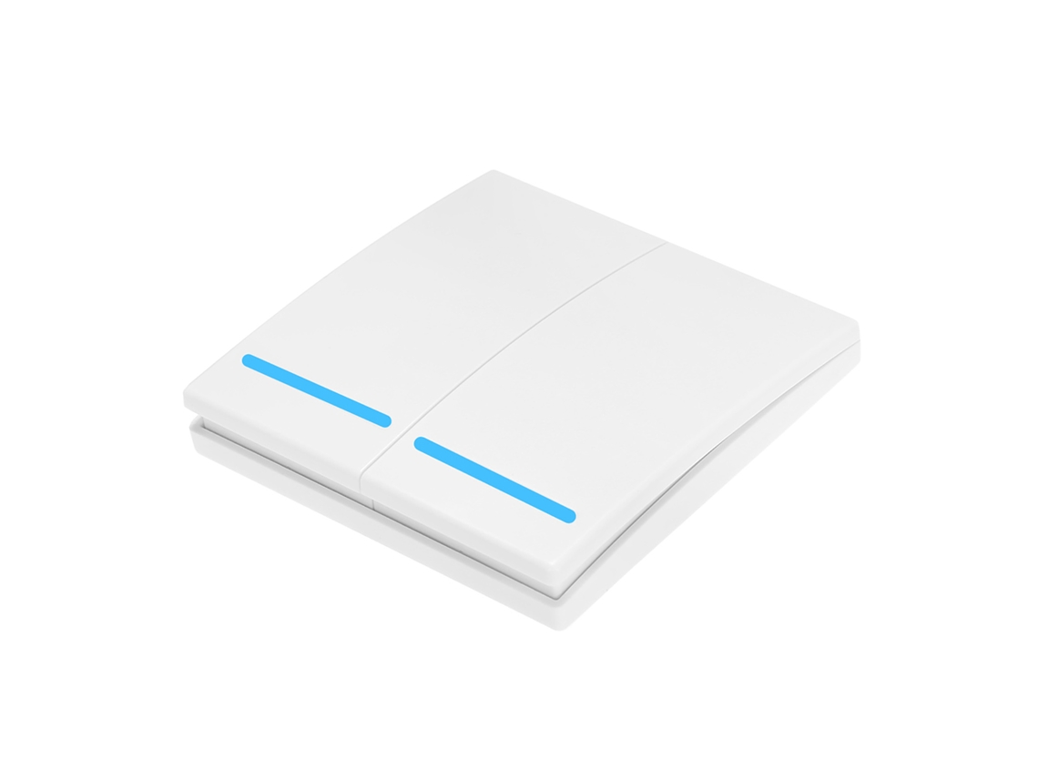 Controle Remoto Laxiscreed 2 Canais Ewelink 433mhz Com Painel Inteligente E Funcionamento Fácil