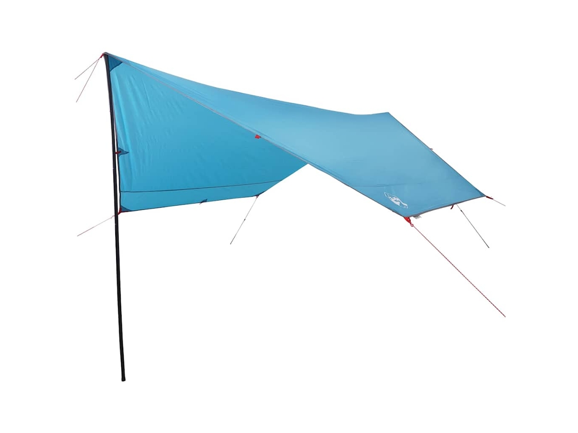 VIDAXL Lona de Campismo 430X380X210 Cm Impermeável Azul