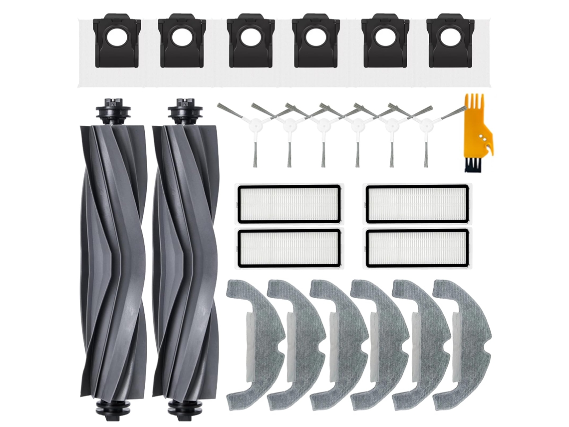 Kit Acessórios Para Máquina De Varrer Yuysan Para Robô Dreame D10 Plus Gen 2 25pcs