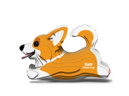 Puzzle EUGY Welsh Corgi 3D 27 Peças Animais