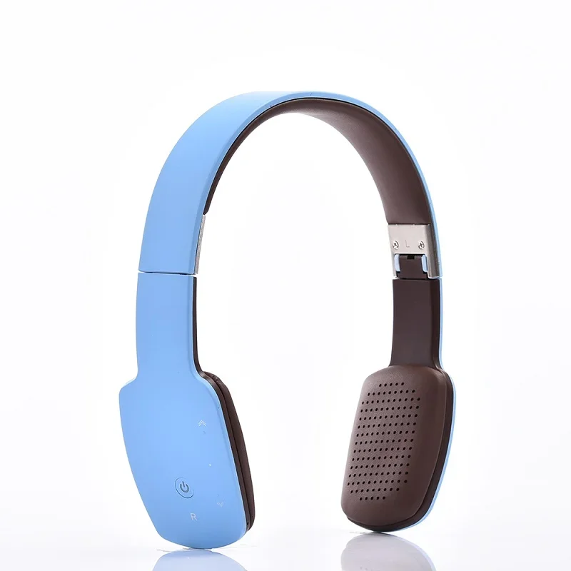 (azul) Fones De Ouvido Bluetooth Sem Fio Dobráveis, Fones De Ouvido Estéreo Esportivos, Viva-voz Bluetooth