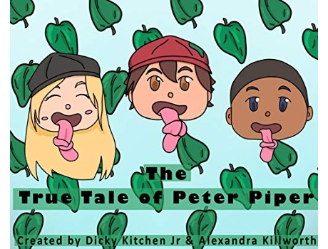 Livro The True Tale of Peter Piper de Dicky Kitchen (Inglês)