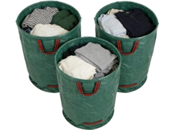 Conjunto De 3 Sacos Para Folhas - Coletor Detritos