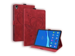 Capa De Couro Com Aba Horizontal E Estampa De Borboletas Para Lenovo Tab M8 (hd) / M8 (fhd) Tb-8505f.