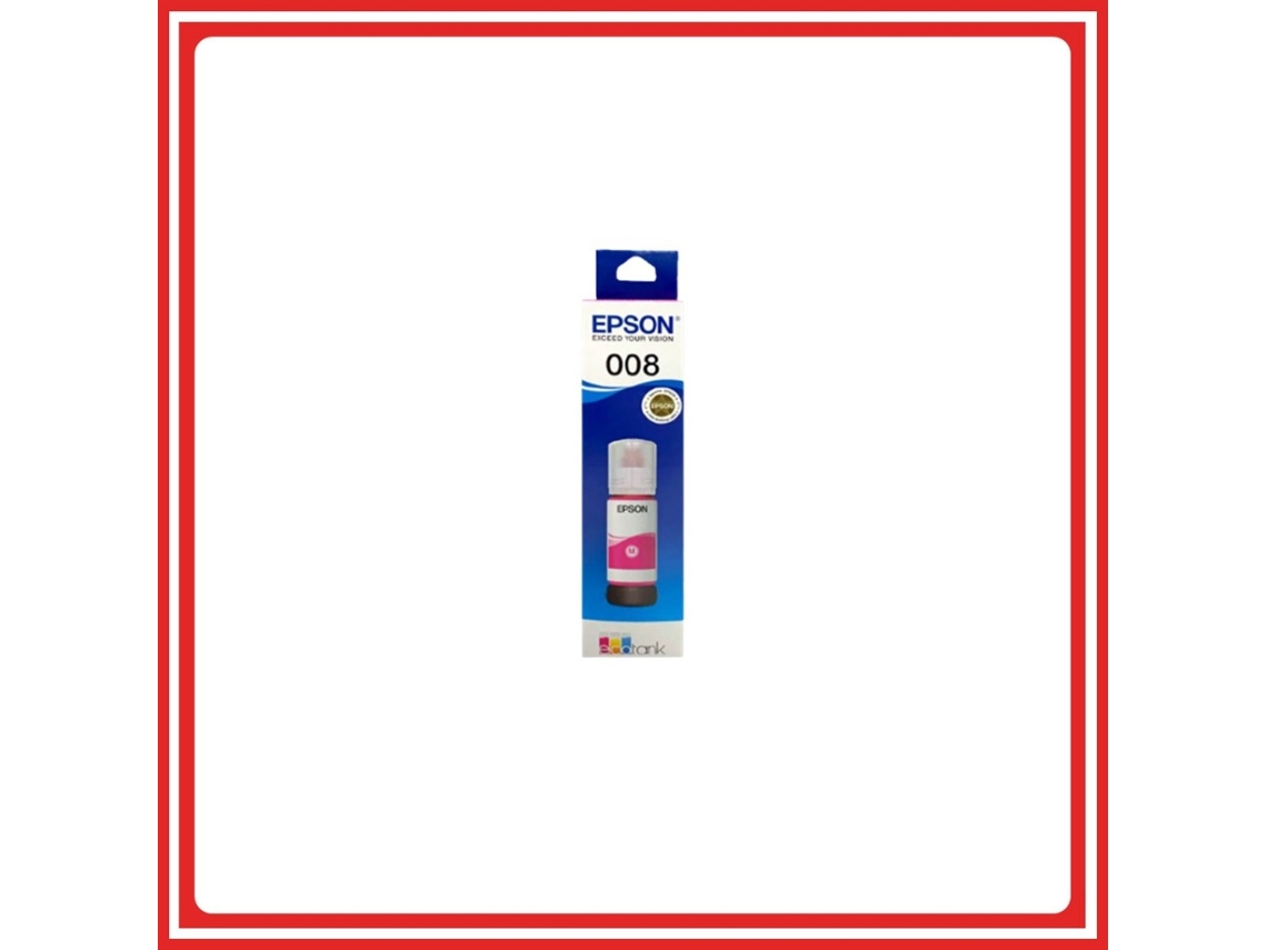 Tinta Epson 008 magenta / C13t06g100 Preta / C13t06g200 Ciano / C13t06g300 Magenta / C13t06g400 Amarela