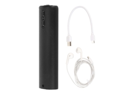 Gravador de Voz Ativado por Voz Mini Hd Redução de Ruído 16gb Multifuncional para Reuniões Aulas Treinamentos
