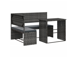 Garden Sofa, Garden Sofas Vidaxl Cinzeto Rattan / Vime (n/a)
