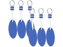 Chaveiro Flutuante Em Formato De Prancha, Eva, Azul, Para Desportos Aquáticos