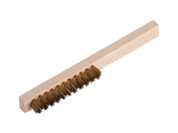 2724000 1 Cepillo Rascador Fino De Alambre De Latón De 220 Mm Wolfcraft