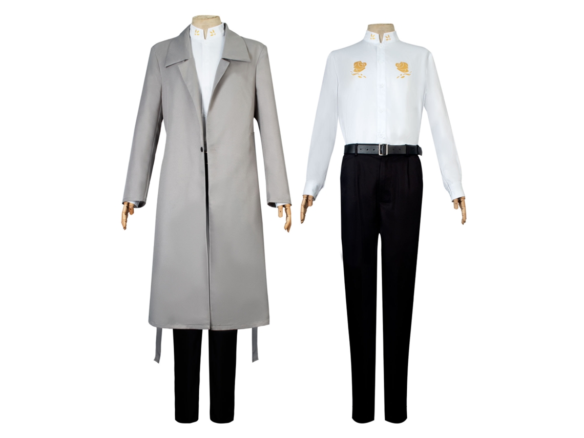 Bungou Stray Dogs Temporada 4 Cosplay Osamu Dazai Traje Completo Xl