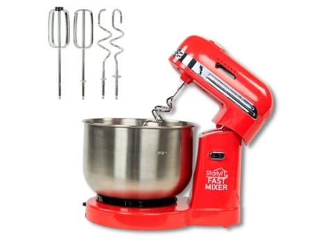 Batedeira Elétrica para Pastelaria STARLYF Fast Mixer 5 Velocidades Fácil de Limpar Base Antiderrapante