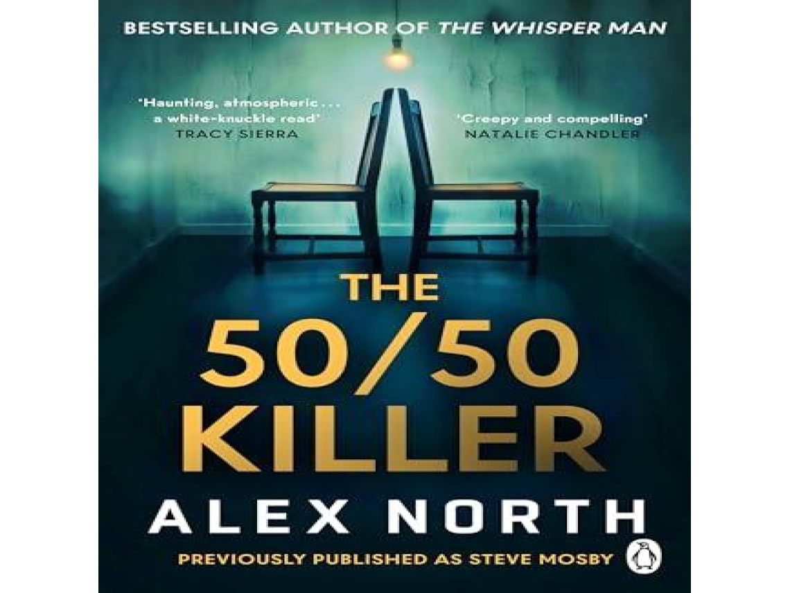 Livro 50/50 Killer de Alex North (Inglês)