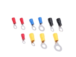 Laxiscreed Kit De Conectores Crimpos Isolados Ring Para Equipamentos E Acessórios