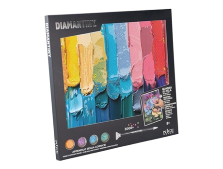 Pintura Diamantiny Números Coloridos 96583 Nicep25