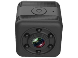 Câmera sem fio Bestvite Mini SQ29 Wi-Fi HD com detecção de movimento e visão noturna (preta)