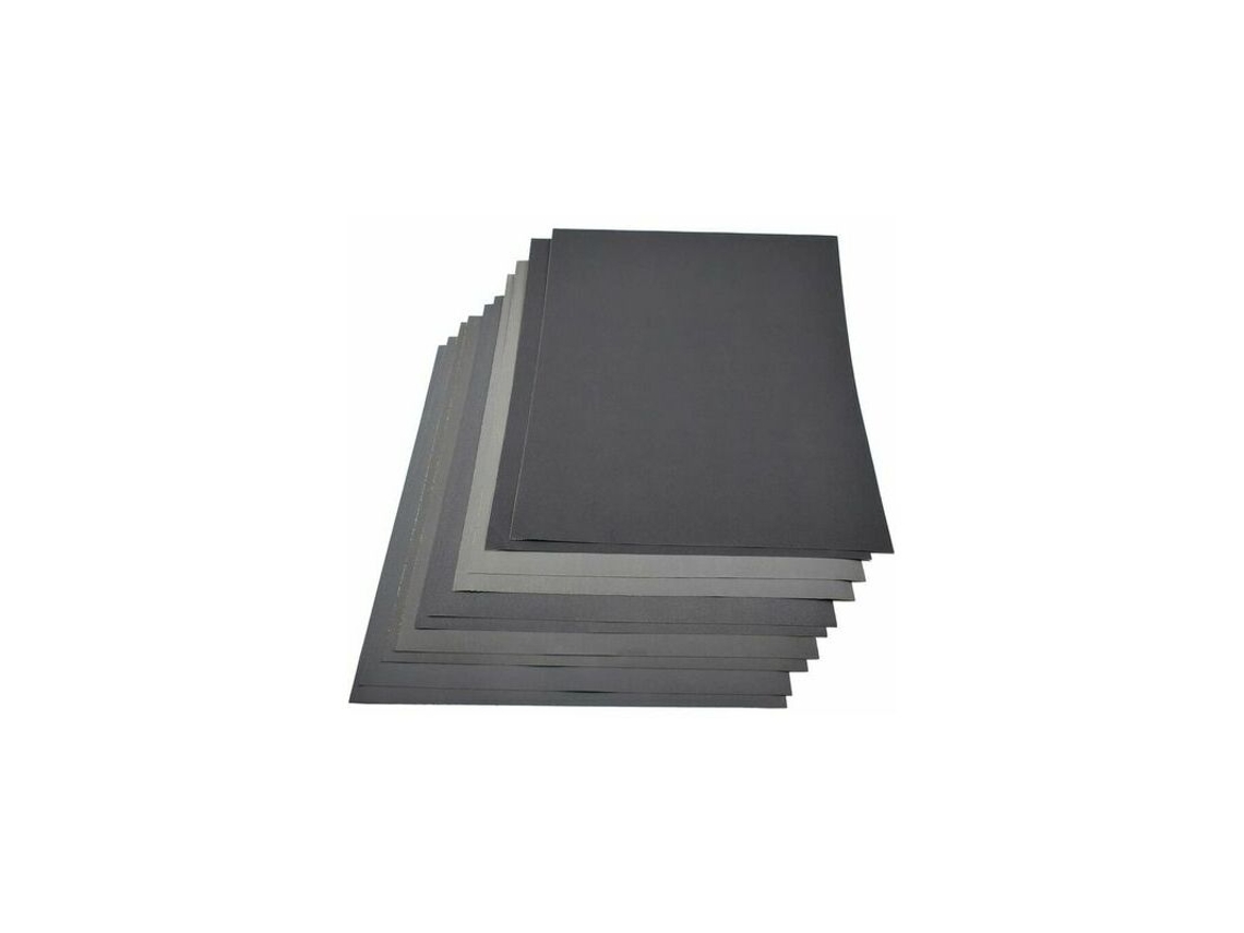 Conjunto de 36 discos de lixa branca, 125 mm BRILVIBERA