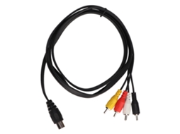 Aetheria cabo Adaptador Din 5 Pin Macho para 4rca Macho Cobre Puro 1.5m/4.9ft