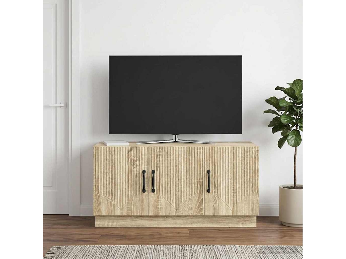 Vidaxl Gabinete Para Tv Carvalho Sonoma 99 X 34,5 X 47 Cm