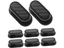 Conjunto De 8 Ganchos Invisíveis Autoadesivos, Multifuncionais, Para Pendurar Bolsas, Práticos.