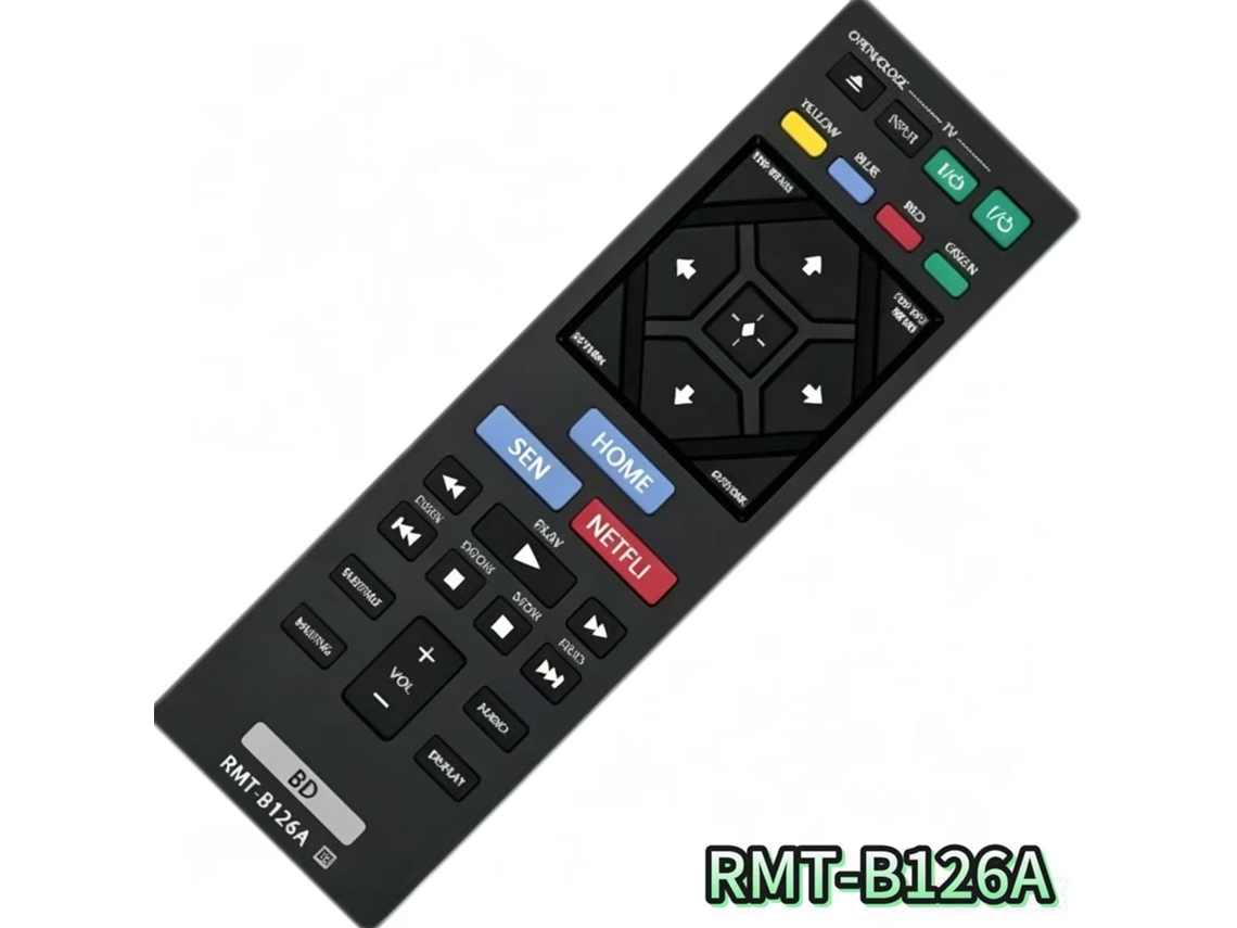 Compatível Com O Comando De Controlo Remoto Rmt-b126a Para Dvd Blu-ray Da Sony (ir Remote For Sony Blueray Dv)