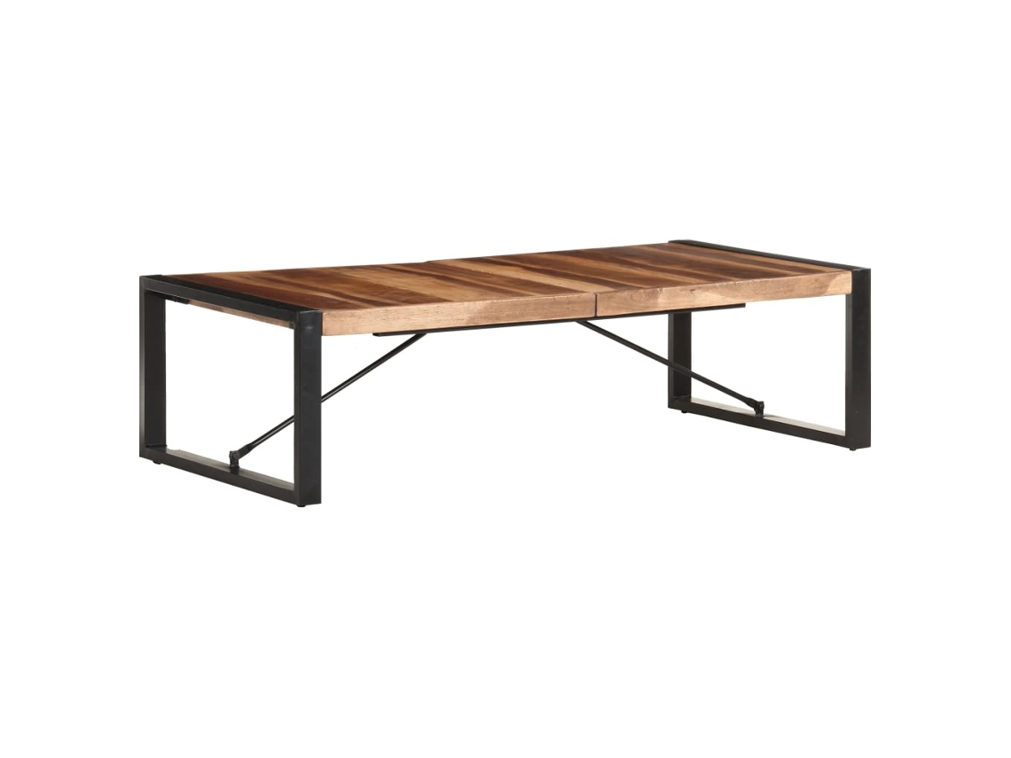 Coffee Table, Coffee Tables Vidaxl Marrom Madeira (140 X 70 X 40 Cm)