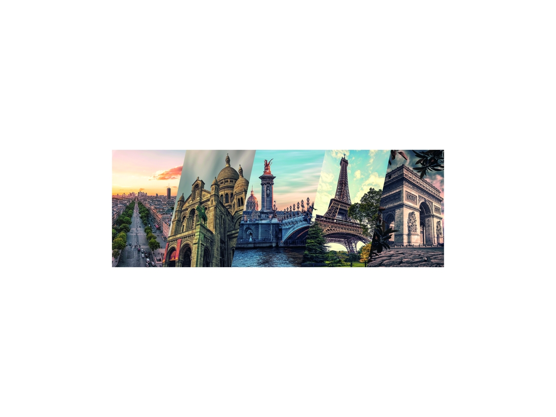 Quebra Cabeça Panorâmico De Dinossauros Em Paris, 2000 Peças, Para Adultos.