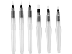 Marcadores De Aquarela Toyandona, Pincéis Práticos, Ponta Oval De 155