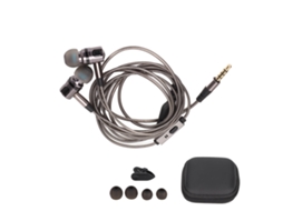 Fones de ouvido intra auriculares LAXISCREED com fio anti emaranhamento