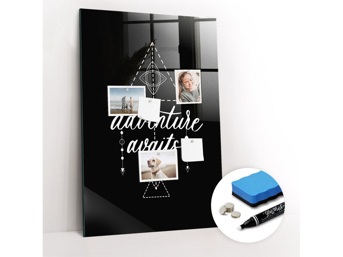 Quadro Magnético De Parede Aventura Para A Sala De Estar Espelharte (60x90 Cm)