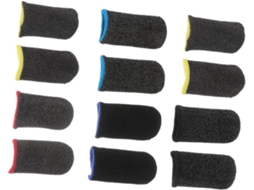 Conjunto De 6 Pares Dedeiras Respiráveis E Antiderrapantes, Acessórios Para Jogos Mobile, Ultrafinas, Absorventes De