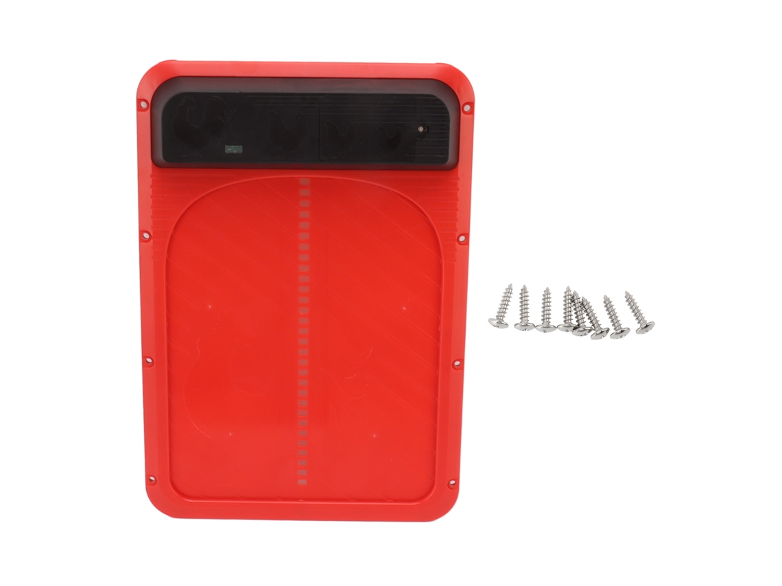 Ronjoe-porta Automática Para Cabana De Galinhas Plástica Com Sensor De Luz Bateria Operada