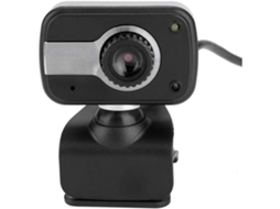 Webcam, Webcam, Câmera Web, Câmera 360 Graus, Microfone Embutido, Webcam, Câmera Para Pc De Mesa Chronus (Outlet Grade A - preta)