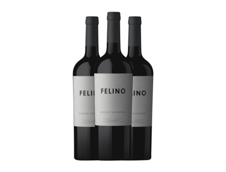 Vinho VINA COBOS Felino Cabernet Sauvignon Mendoza 0.75 L 3 Unidades