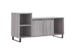 Tv Cabinet, Tv Cabinets Vidaxl Cinzeto Madeira Processada (n/a)