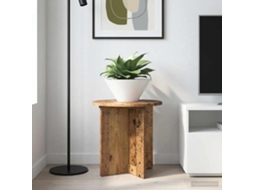 Vidaxl Suporte Para Plantas 2 Unid. Madeira Antiga 40 X 40 X 40 Cm