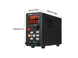 Fonte de Alimentação DC Regulada ETp1506A 90W 15V 6A Laboratório S/MARCA
