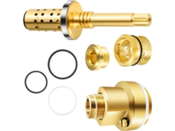 Conjunto Completo De Peças Para Reparo Chuveiro Com Eixos Ajustáveis Ta10, Assentos Para Água Quente E Fria Ta4 Tampa