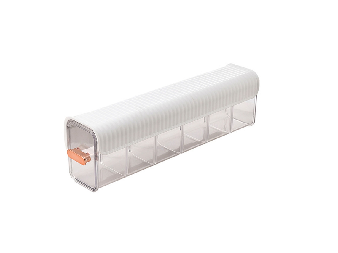 Organizador de Roupa Íntima S/MARCA de parede desmontável com gaveta transparente branca