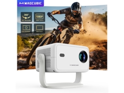 Projetor Mini Magcubic L018, 400 Ansi, Resolução Nativa 1080p, Suporte 4k, Rotação 180°, Wifi 6 E Bluetooth 5.2, Correção Trapezoidal Automática