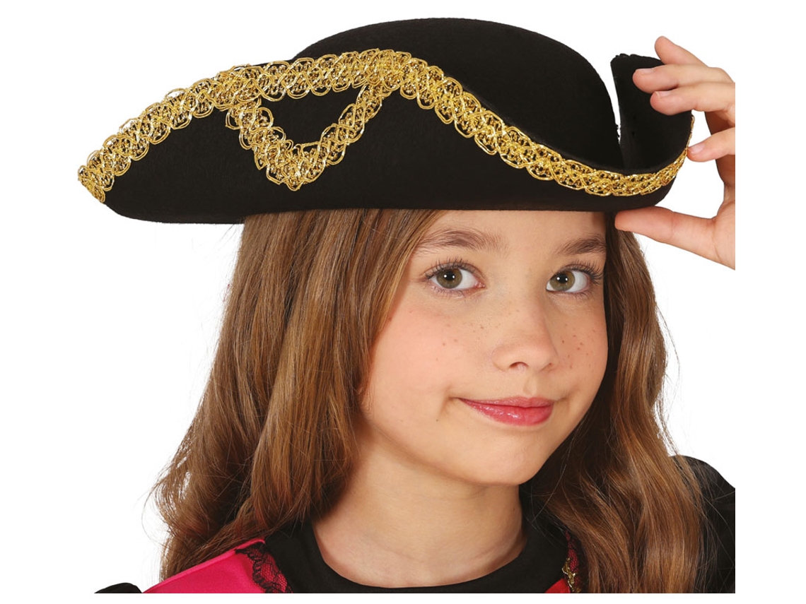 Chapéu de feltro infantil Almirante ou Pirata