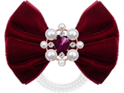 Elástico para o Cabelo INVISIBOBBLE BOWTIQUE British Royal Take A Bow Edição Limitada (Vermelho)