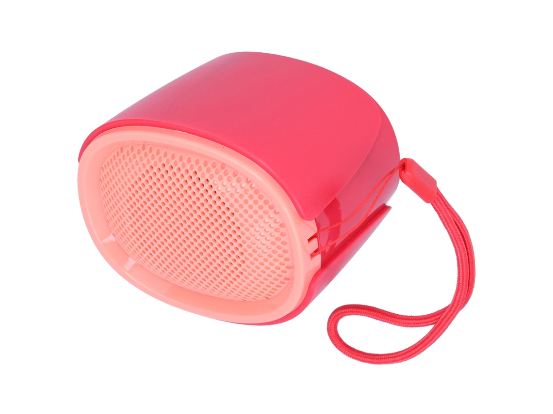 Caixa Mali Bluetooth 5.0 Portátil Sada A6, Sem Fio, Estéreo, com Cordão Vermelho