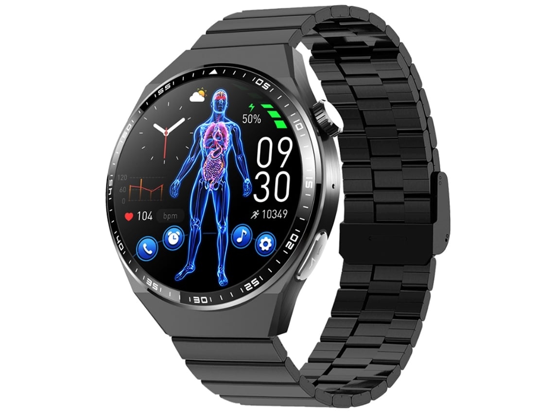 Smartwatch Com Chamada Bluetooth Monitoramento Não Invasivo De Açúcar No Sangue Ecg Alerta Sos Contador De Passos E Rastreamento Esporti Yunzii