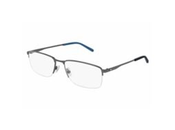Armação de óculos Montblanc masculina MB0107O-005 (cinza - metal - 150 mm - Ø 58 mm)