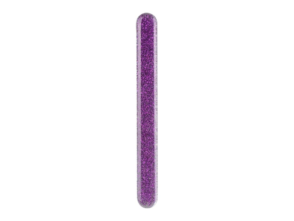 Lija De Uñas De Vidrio Nano Profesional Para Manicura Y Arte De Uñas Pulidora Morada