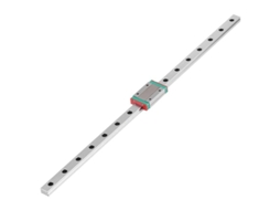 Guia linear de rail YURU, com bloco de carro, 400mm