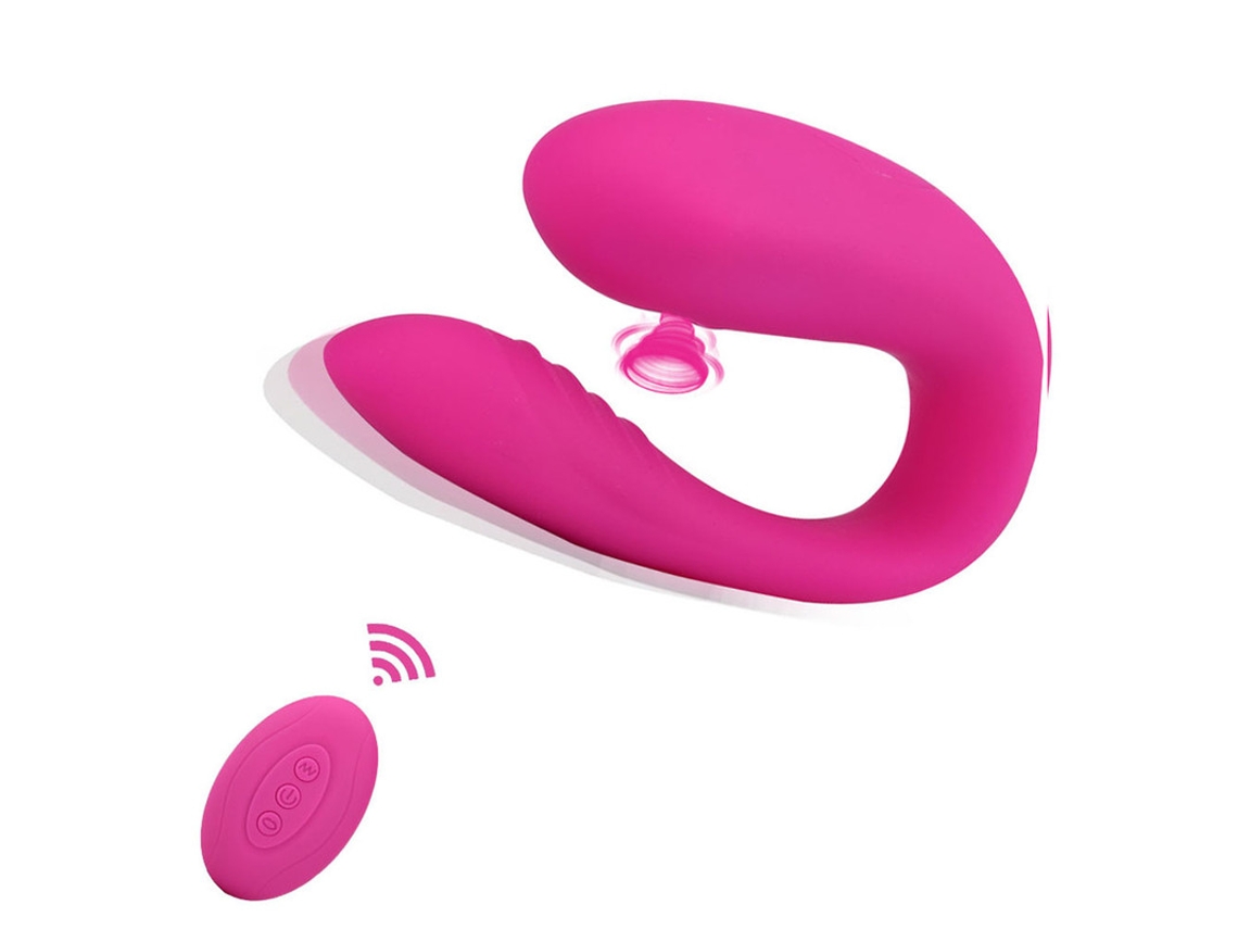 Vibrador Wearable De Suco De Controle Remoto Sem Fio De 10 Frequncias Para Mulheres (vermelho)