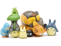 Figuras EASTVAPS Totoro Cat (6 Peças)
