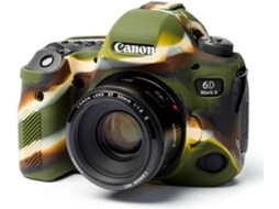 Capa de silicone EASYCOVER Canon 6D MARK II Camuflado — Compatibilidade: Canon 6D MARK II